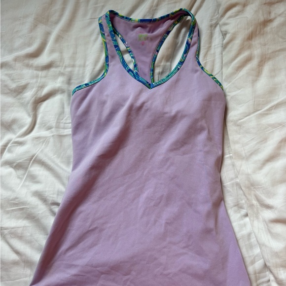 Lily Pulitzer Luxletic Racerback Tank - Picture 2 of 4